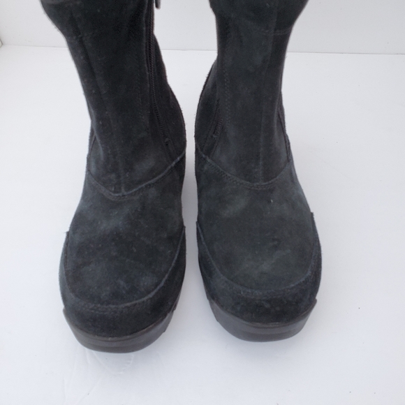 *GUC* SOREL Black Waterfall Waterproof Tall Boot - Picture 5 of 8